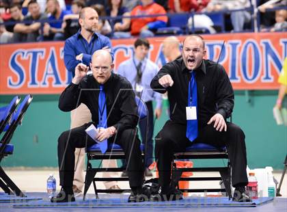 Thumbnail 3 in NCHSAA 3A Wrestling Championships photogallery.