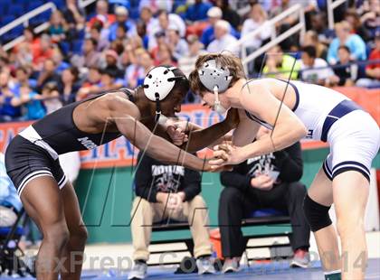 Thumbnail 2 in NCHSAA 3A Wrestling Championships photogallery.