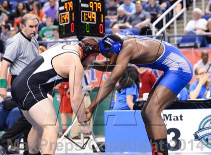 Thumbnail 1 in NCHSAA 3A Wrestling Championships photogallery.
