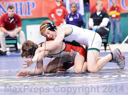 Thumbnail 2 in NCHSAA 3A Wrestling Championships photogallery.