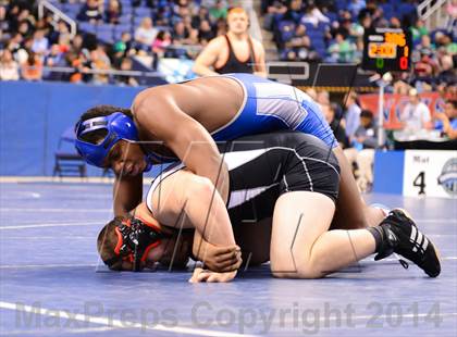 Thumbnail 3 in NCHSAA 3A Wrestling Championships photogallery.