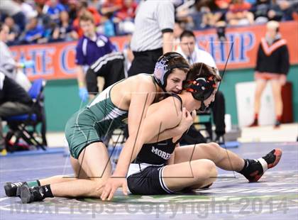 Thumbnail 1 in NCHSAA 3A Wrestling Championships photogallery.