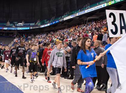 Thumbnail 3 in NCHSAA 3A Wrestling Championships photogallery.