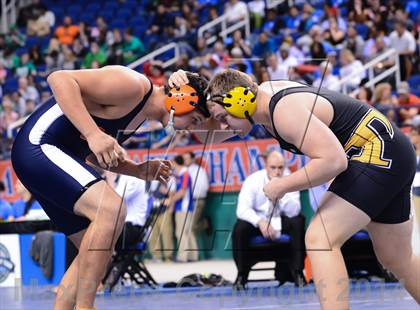 Thumbnail 2 in NCHSAA 3A Wrestling Championships photogallery.