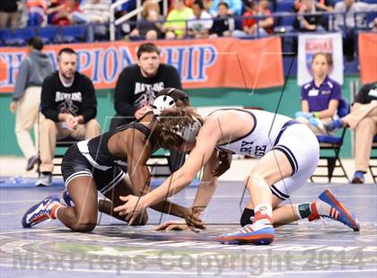 Thumbnail 1 in NCHSAA 3A Wrestling Championships photogallery.