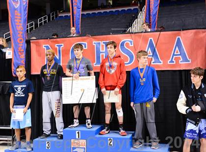 Thumbnail 2 in NCHSAA 3A Wrestling Championships photogallery.