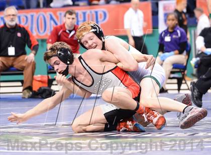 Thumbnail 1 in NCHSAA 3A Wrestling Championships photogallery.