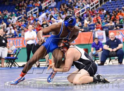 Thumbnail 2 in NCHSAA 3A Wrestling Championships photogallery.