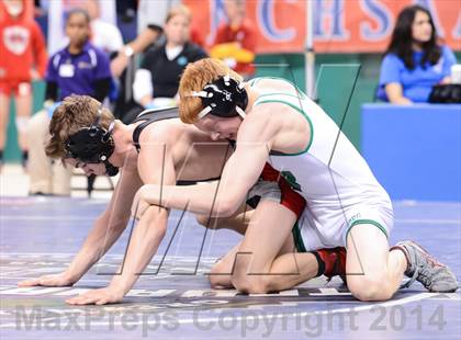 Thumbnail 3 in NCHSAA 3A Wrestling Championships photogallery.