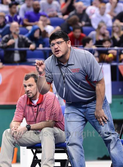 Thumbnail 3 in NCHSAA 3A Wrestling Championships photogallery.