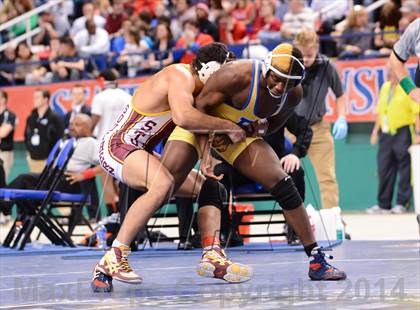 Thumbnail 1 in NCHSAA 3A Wrestling Championships photogallery.