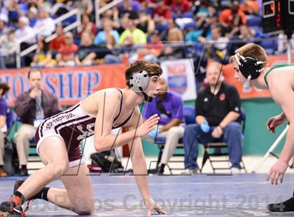 Thumbnail 1 in NCHSAA 3A Wrestling Championships photogallery.