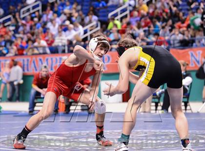 Thumbnail 2 in NCHSAA 3A Wrestling Championships photogallery.