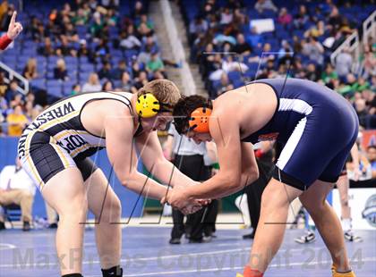Thumbnail 2 in NCHSAA 3A Wrestling Championships photogallery.