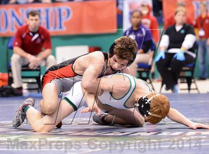 Thumbnail 1 in NCHSAA 3A Wrestling Championships photogallery.
