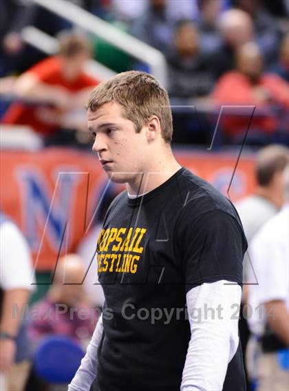 Thumbnail 3 in NCHSAA 3A Wrestling Championships photogallery.