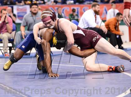 Thumbnail 3 in NCHSAA 3A Wrestling Championships photogallery.