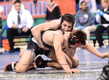 Thumbnail 3 in NCHSAA 3A Wrestling Championships photogallery.