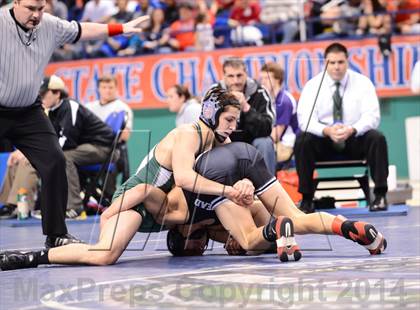 Thumbnail 1 in NCHSAA 3A Wrestling Championships photogallery.