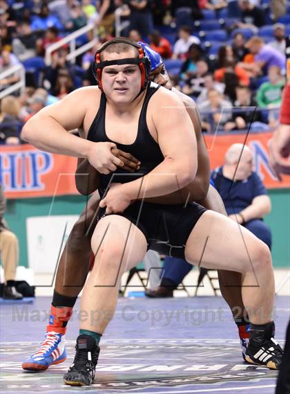 Thumbnail 3 in NCHSAA 3A Wrestling Championships photogallery.