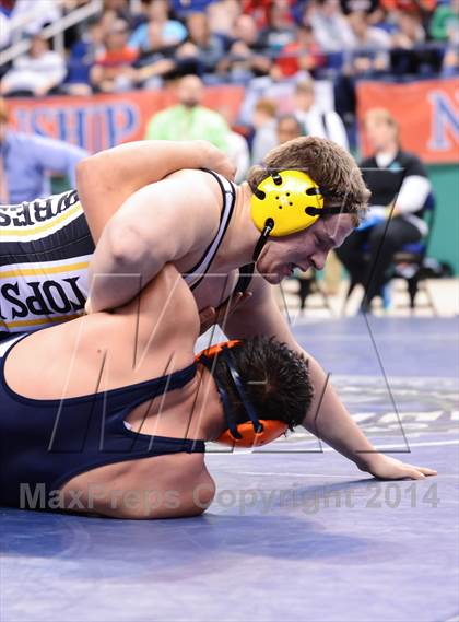 Thumbnail 2 in NCHSAA 3A Wrestling Championships photogallery.