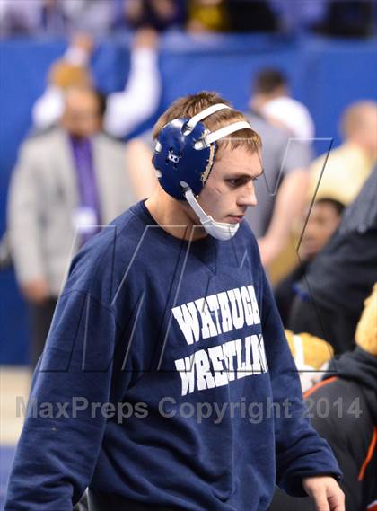 Thumbnail 3 in NCHSAA 3A Wrestling Championships photogallery.