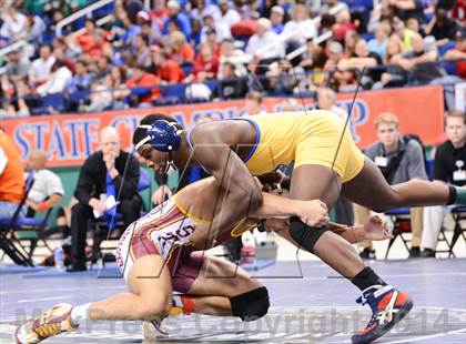 Thumbnail 1 in NCHSAA 3A Wrestling Championships photogallery.