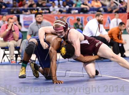 Thumbnail 1 in NCHSAA 3A Wrestling Championships photogallery.