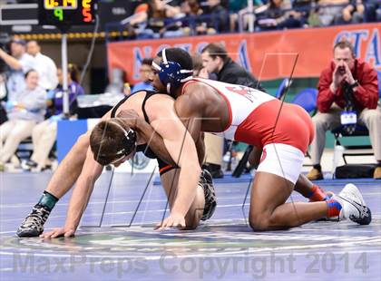 Thumbnail 2 in NCHSAA 3A Wrestling Championships photogallery.