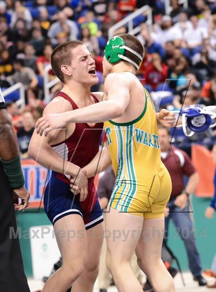 Thumbnail 1 in NCHSAA 3A Wrestling Championships photogallery.