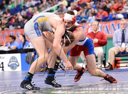 Thumbnail 3 in NCHSAA 3A Wrestling Championships photogallery.