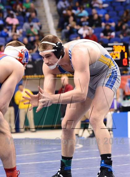 Thumbnail 3 in NCHSAA 3A Wrestling Championships photogallery.