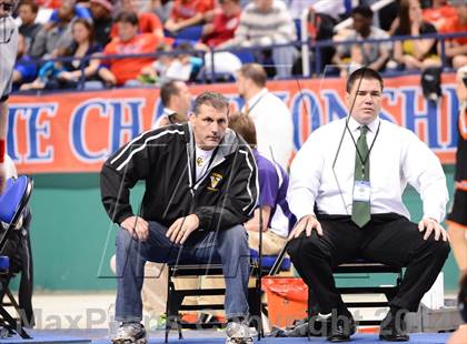 Thumbnail 2 in NCHSAA 3A Wrestling Championships photogallery.