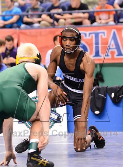 Thumbnail 2 in NCHSAA 3A Wrestling Championships photogallery.