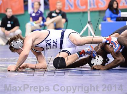 Thumbnail 2 in NCHSAA 3A Wrestling Championships photogallery.