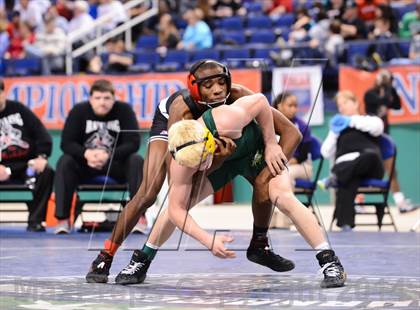 Thumbnail 2 in NCHSAA 3A Wrestling Championships photogallery.