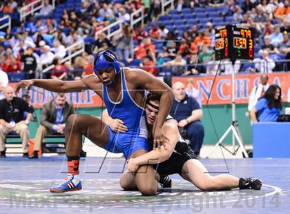 Thumbnail 3 in NCHSAA 3A Wrestling Championships photogallery.