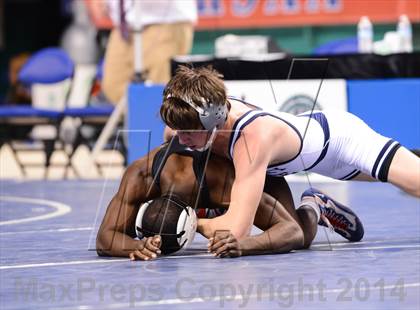 Thumbnail 1 in NCHSAA 3A Wrestling Championships photogallery.