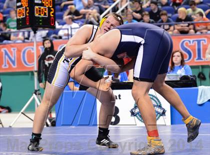 Thumbnail 2 in NCHSAA 3A Wrestling Championships photogallery.