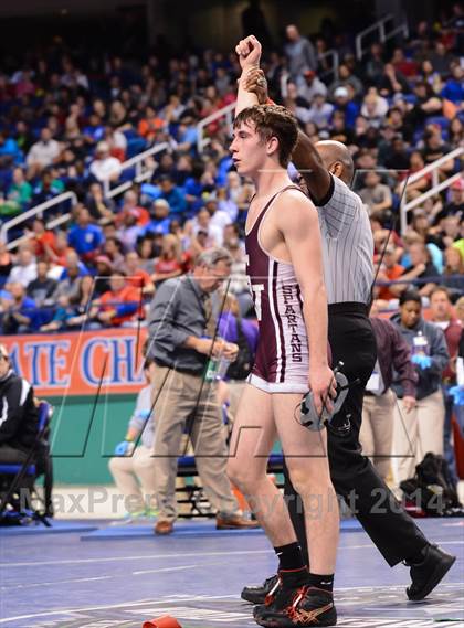 Thumbnail 1 in NCHSAA 3A Wrestling Championships photogallery.