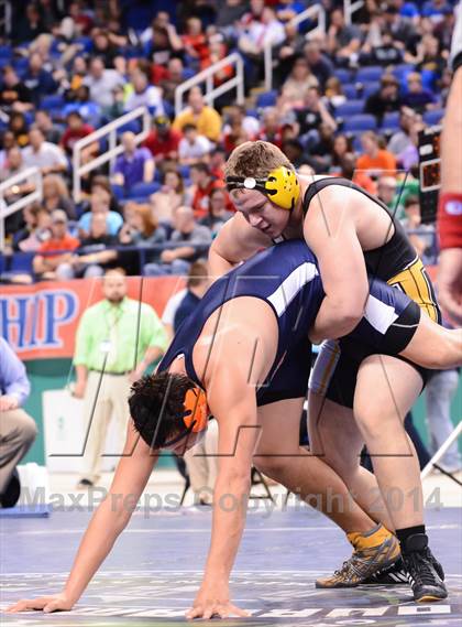 Thumbnail 1 in NCHSAA 3A Wrestling Championships photogallery.