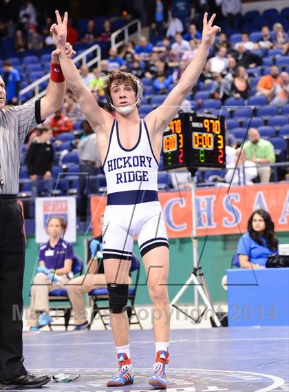Thumbnail 1 in NCHSAA 3A Wrestling Championships photogallery.