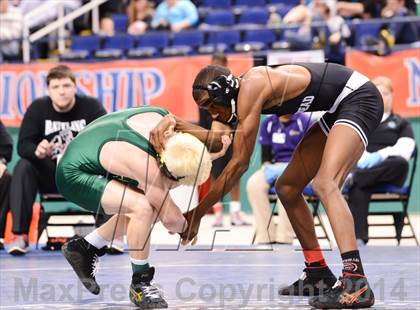 Thumbnail 3 in NCHSAA 3A Wrestling Championships photogallery.