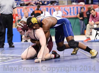 Thumbnail 2 in NCHSAA 3A Wrestling Championships photogallery.