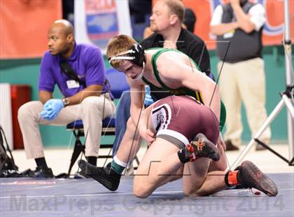Thumbnail 2 in NCHSAA 3A Wrestling Championships photogallery.