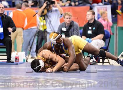 Thumbnail 2 in NCHSAA 3A Wrestling Championships photogallery.