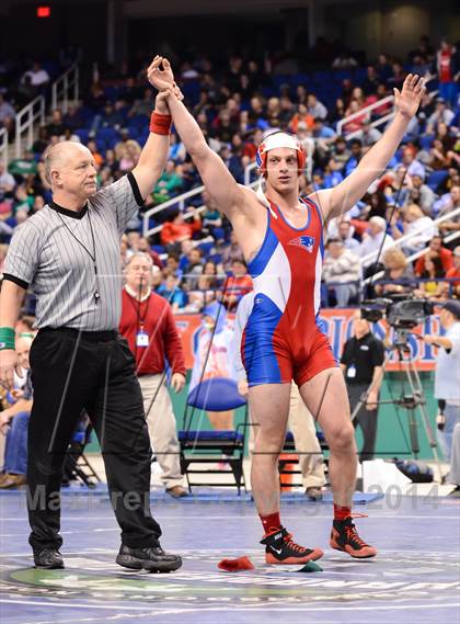 Thumbnail 2 in NCHSAA 3A Wrestling Championships photogallery.