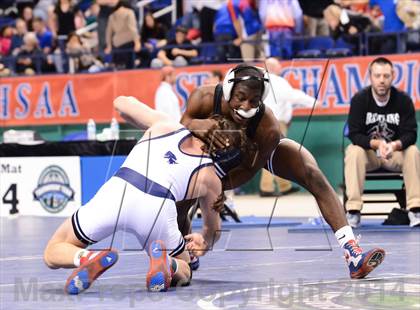 Thumbnail 2 in NCHSAA 3A Wrestling Championships photogallery.