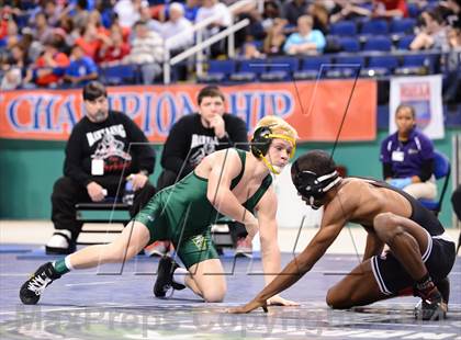 Thumbnail 3 in NCHSAA 3A Wrestling Championships photogallery.