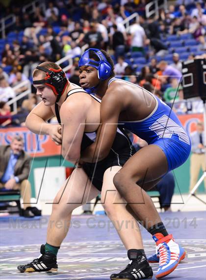 Thumbnail 3 in NCHSAA 3A Wrestling Championships photogallery.